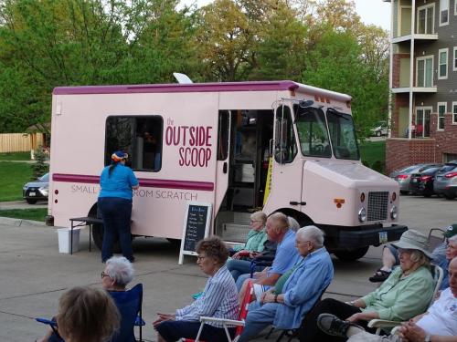 WDSM band with Ice Cream truck
